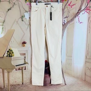 NEW Theory J Brand Sandy White Skinny…